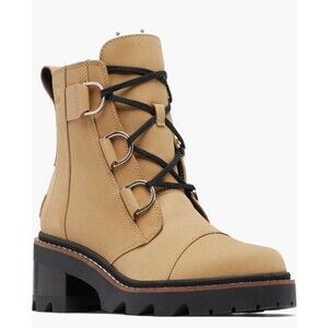Sorel Women's Joan Now Lace Cozy Boots 11 Beige/tan NWT
